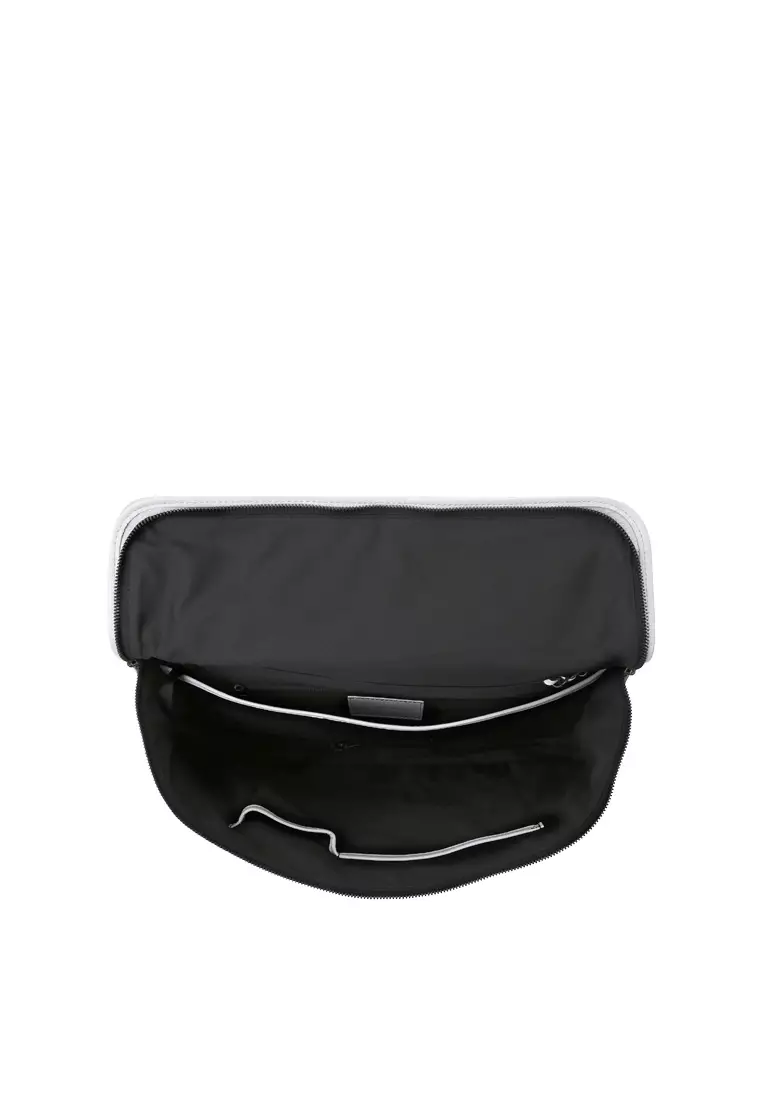 CUBE-II Large Chain Crossbody Bag - White