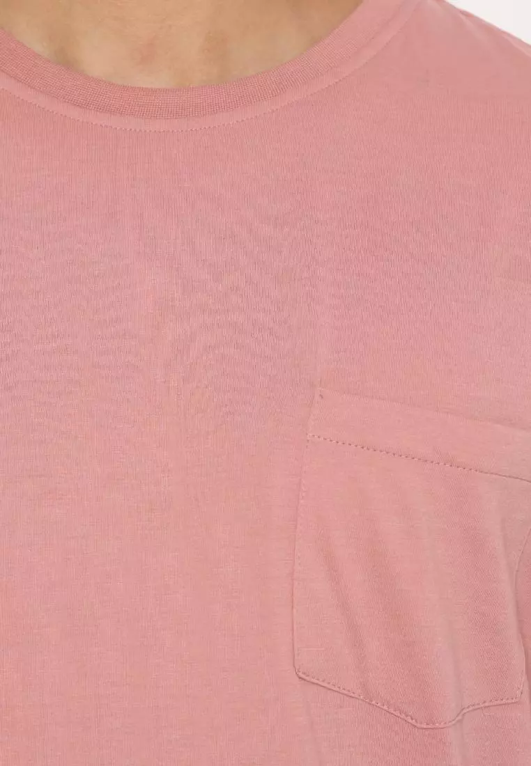 MATSUDA Kaos Polos Pocket T Shirt Cotton Chuo