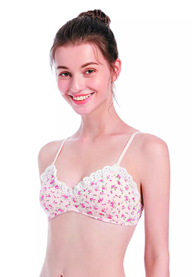 Endless Love Underwired Lace Bra in Yellow