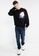 CALVIN KLEIN black Logo Sweatshirt - Calvin Klein Jeans F0B10AAF2FF140GS_3