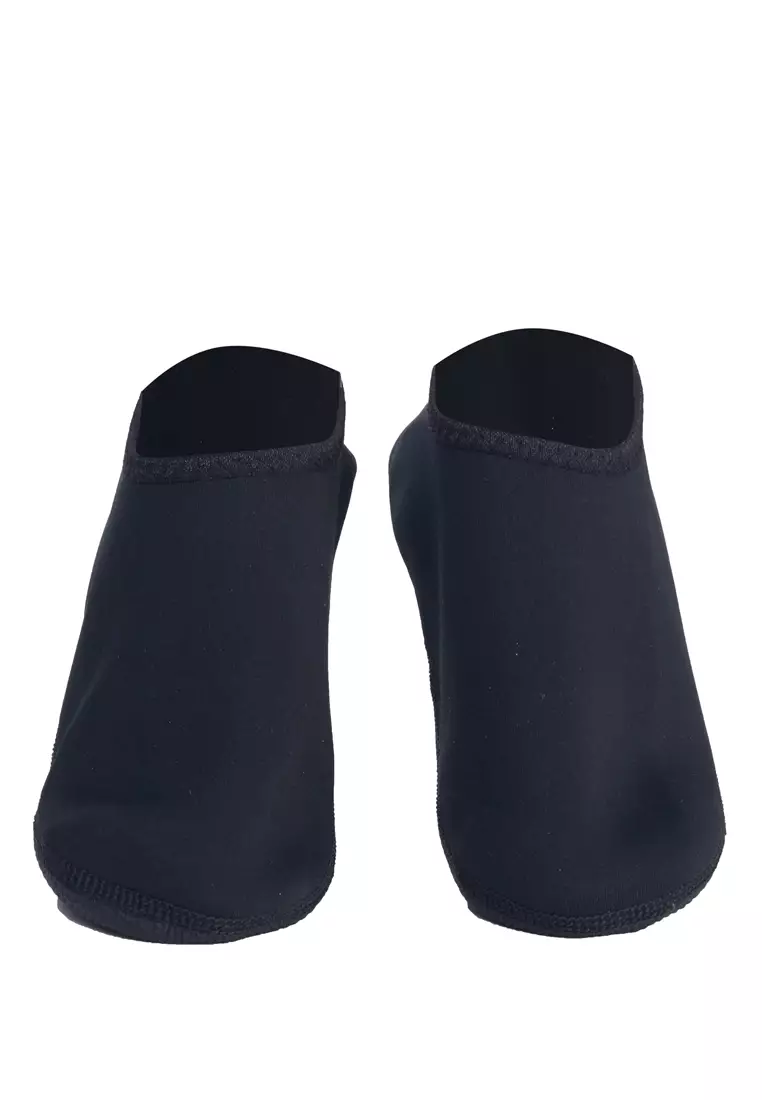 Otse Sepatu Pantai Slip On Pria & Wanita Aqua Beach Slippers Size M Light Weight material Rubber ORIGINAL - Black