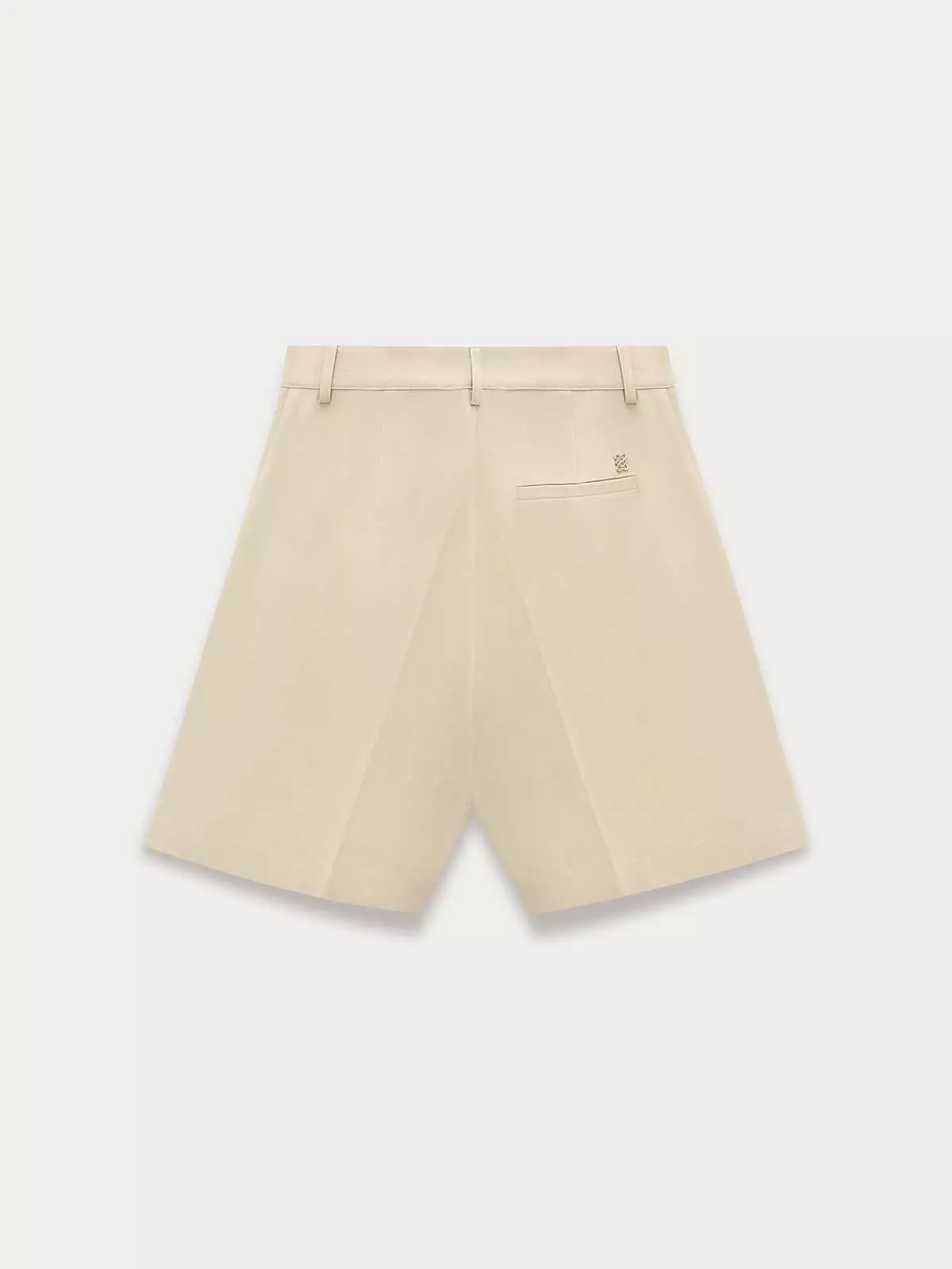Tailored Shorts - Beige