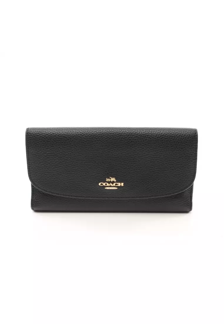 coach long wallet women's