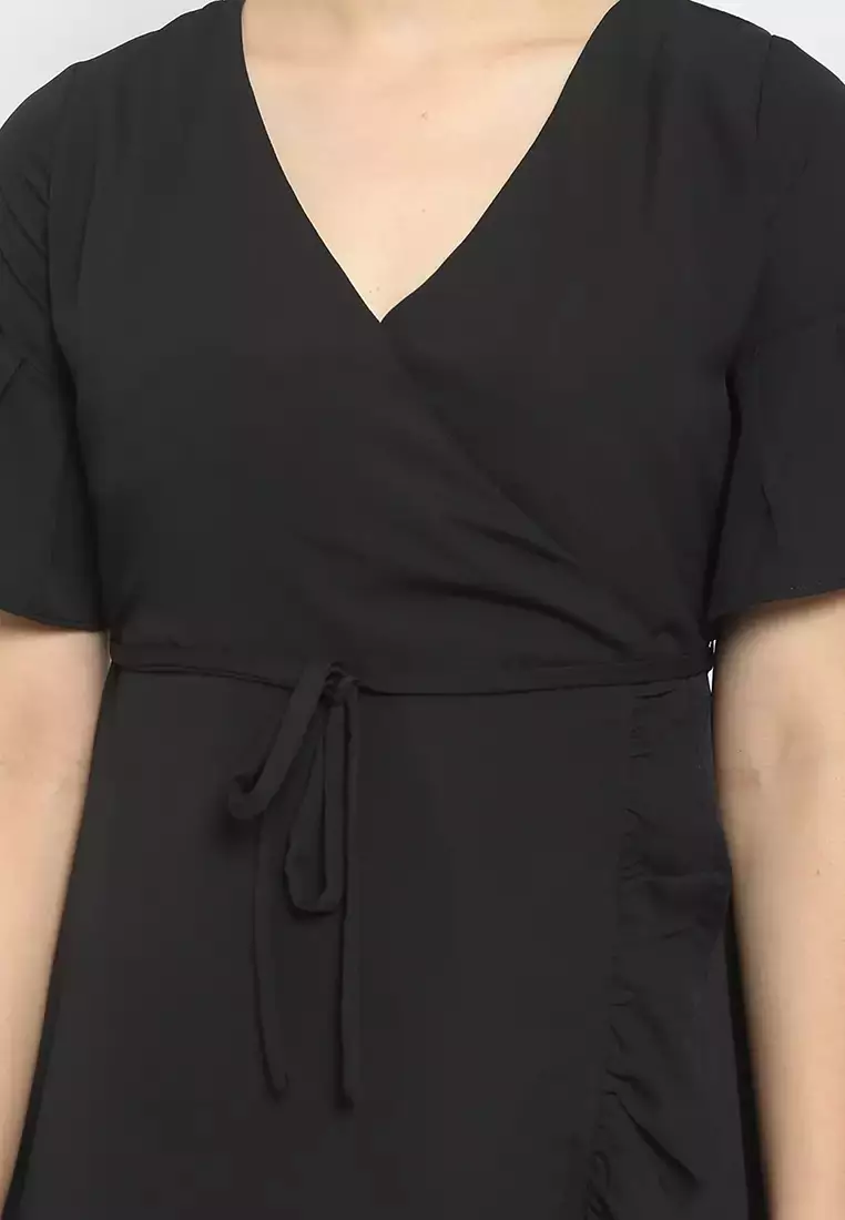 Chanira Giselle Dress-Black