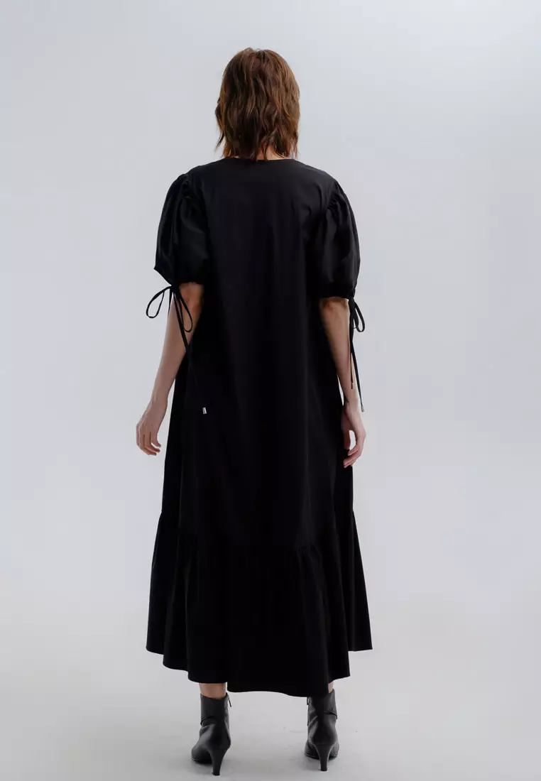 Scent of Summer Midi Cotton Dress