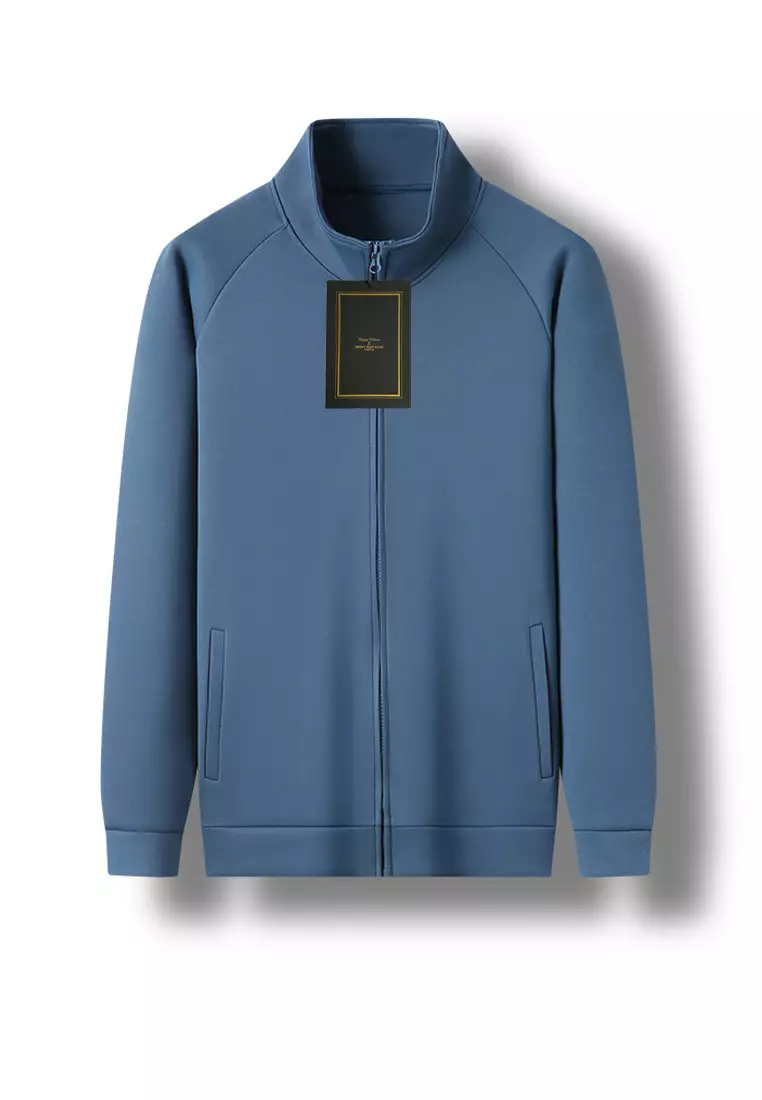 Slim Stand Collar Zipper Jacket TX-YH708