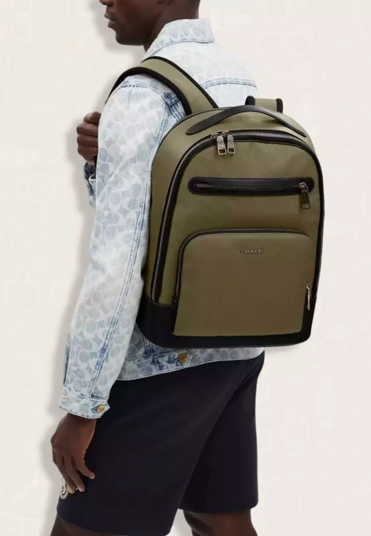 Coach Ethan Backpack Olive Drab