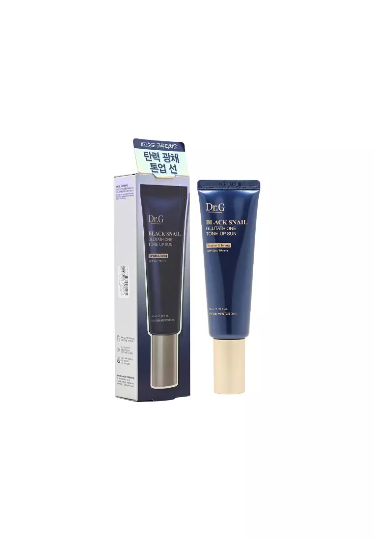 dr.g black snail glutathione tone up sun Buy Dr. G SPF50+PA++++ (50ml) 2026 Online Premium black snail20% black b12 injections for neuropathy تونر اشراقة دائمة Size:1500mg*10vials