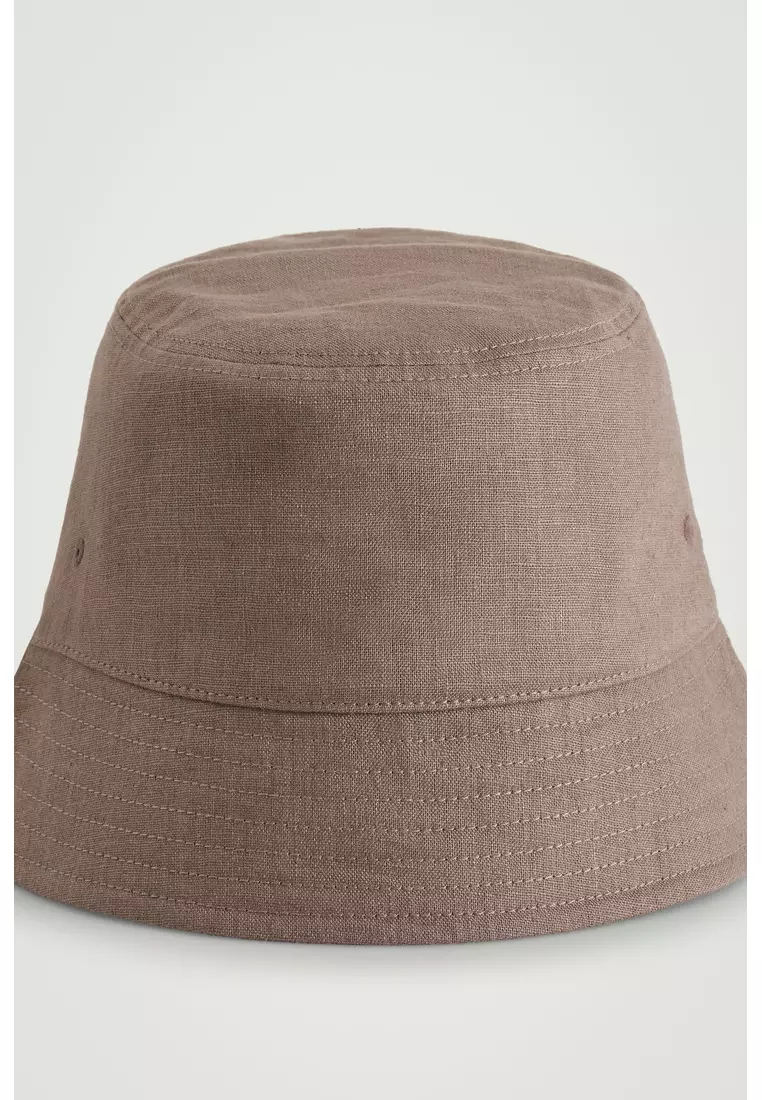 LINEN BUCKET HAT