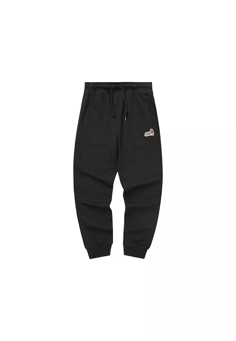 Skechers sweatpants shop kids black