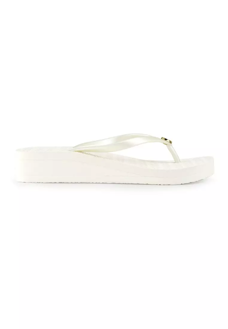 Signature Flatform Flip Flop - Marshmallow