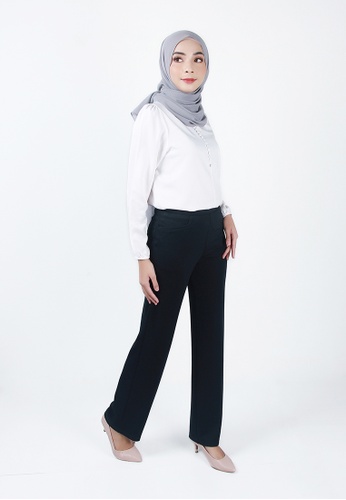 Buy Ladies Jeans Plus Size Business Casual Trousers Zalora Hk