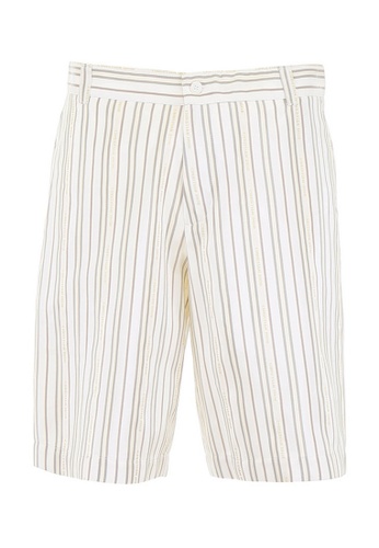 DIOR white Dior Homme Sprite Logo Shorts in White C3CEDAAF4E447FGS_1
