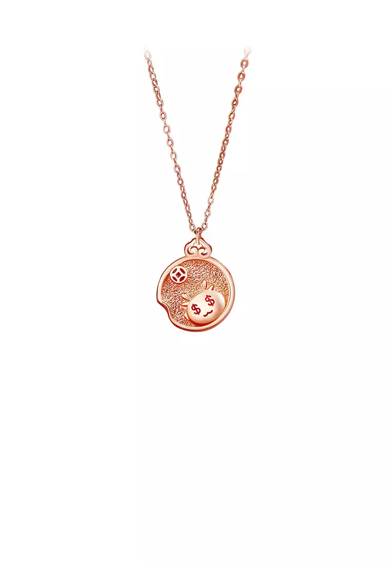 Dragon hotsell coin necklace