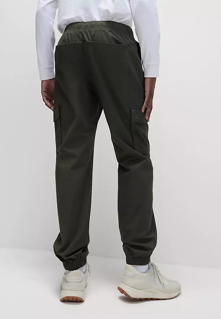 Elasticated Waist Ripstop Cargo Trousers