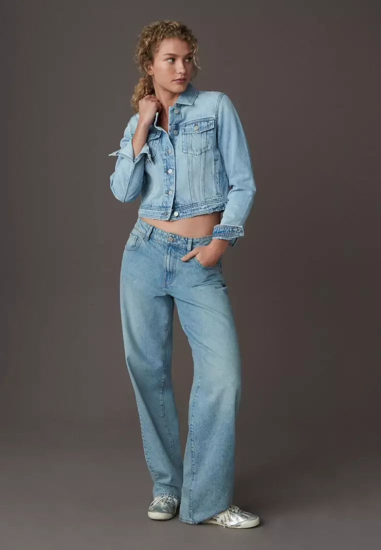 Buy NEXT Fitted Denim Jacket 2025 Online ZALORA