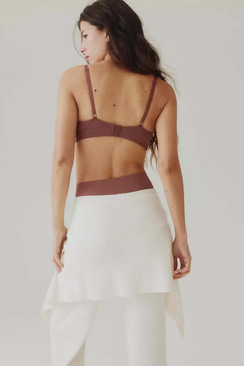 Seamless super push-up bra