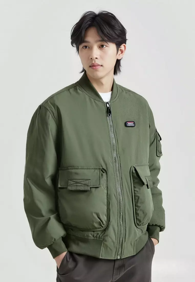 Casual Military Style Bomber Jacket