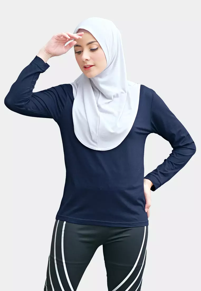 Zelena - Oshea Base Layer Sporty | Kaos Olahraga Wanita - Navy - L 