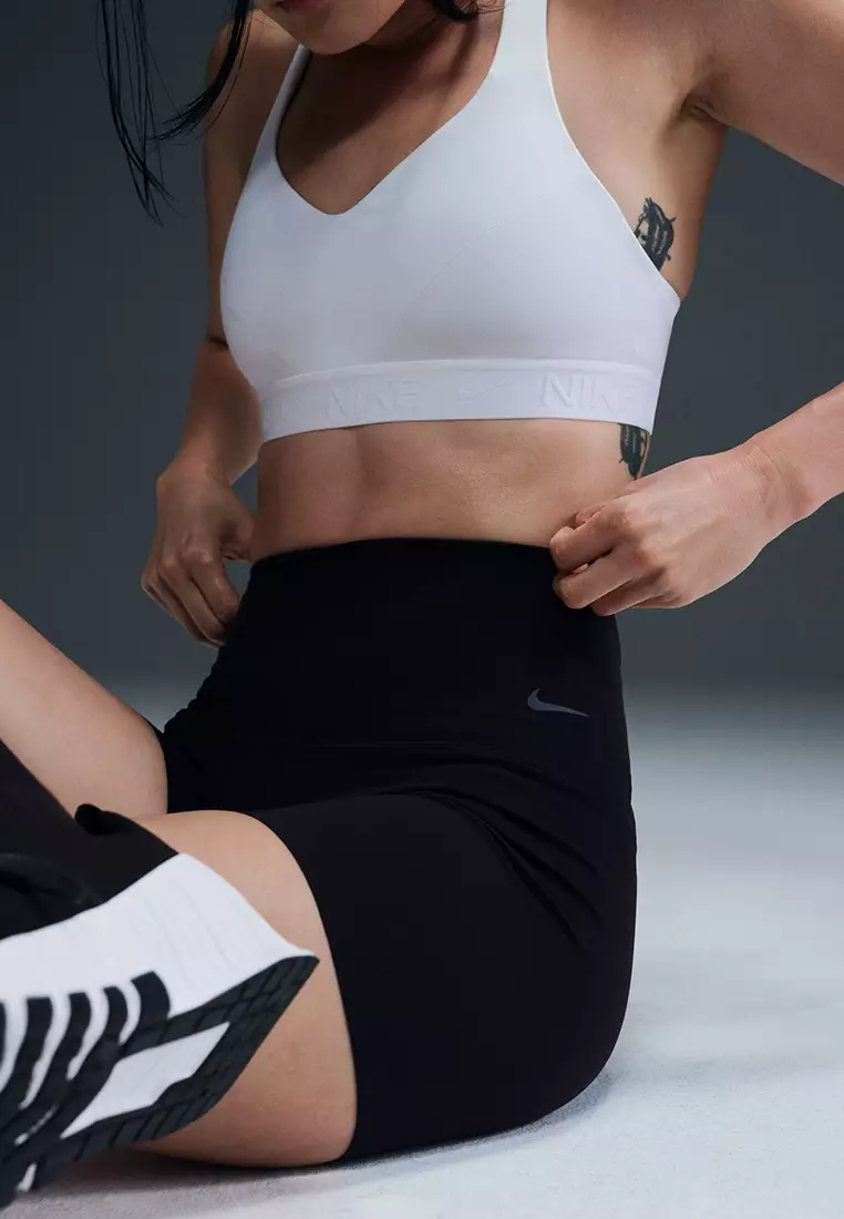 Zenvy Gentle-Support High-Waisted 5" Biker Shorts