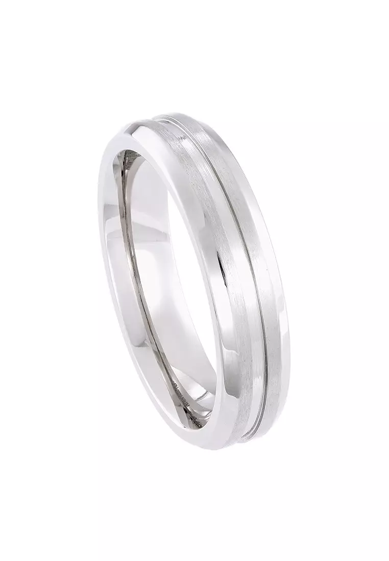 Buy HABIB HABIB Titanium Men's ring 093500125 2026 Online | ZALORA ...