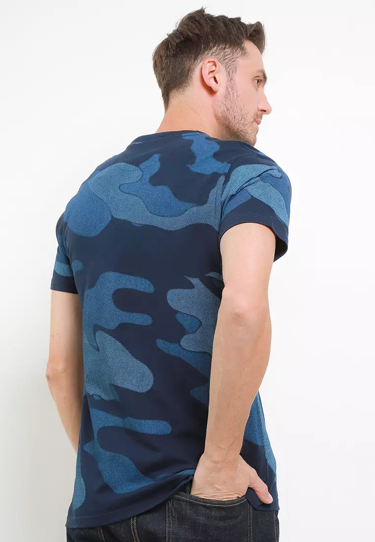 Ryusei Kaos Pria Ashigaka Navy