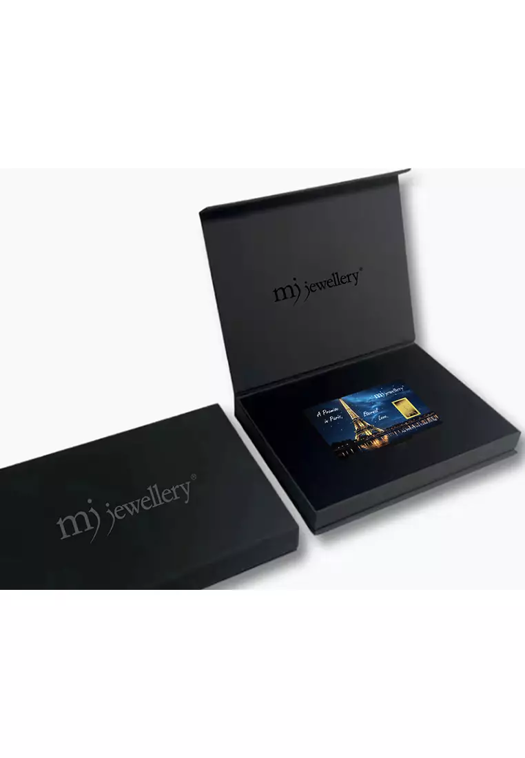 5G Gold Collection 999.9/24K Eiffel Tower Series Gold Bar (0.5g)