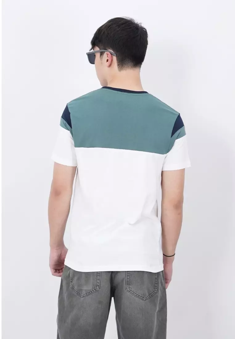 Ryusei Kaos Pria Hakata CMB Dusty Green