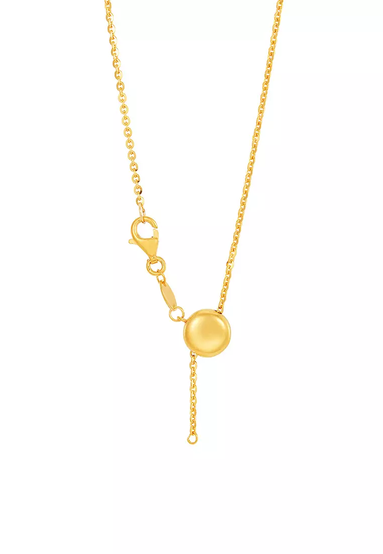 HABIB Oro Italia 916 Aria Yellow, White and Rose Gold Necklace GC29670523-TI