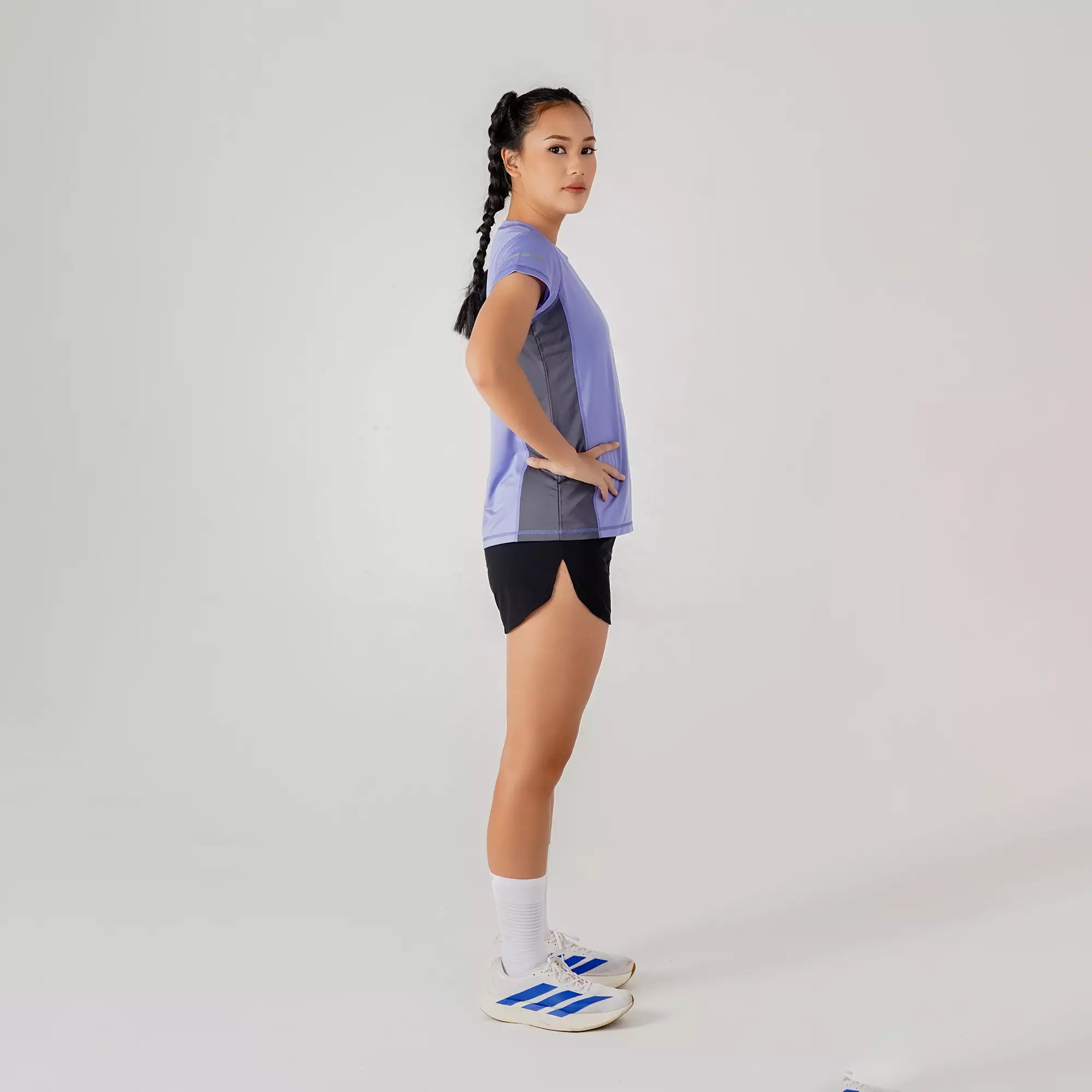 Tiento Kaos Olahraga Lari Baju Running Gym Dry Fit X-Lite Neo Wanita