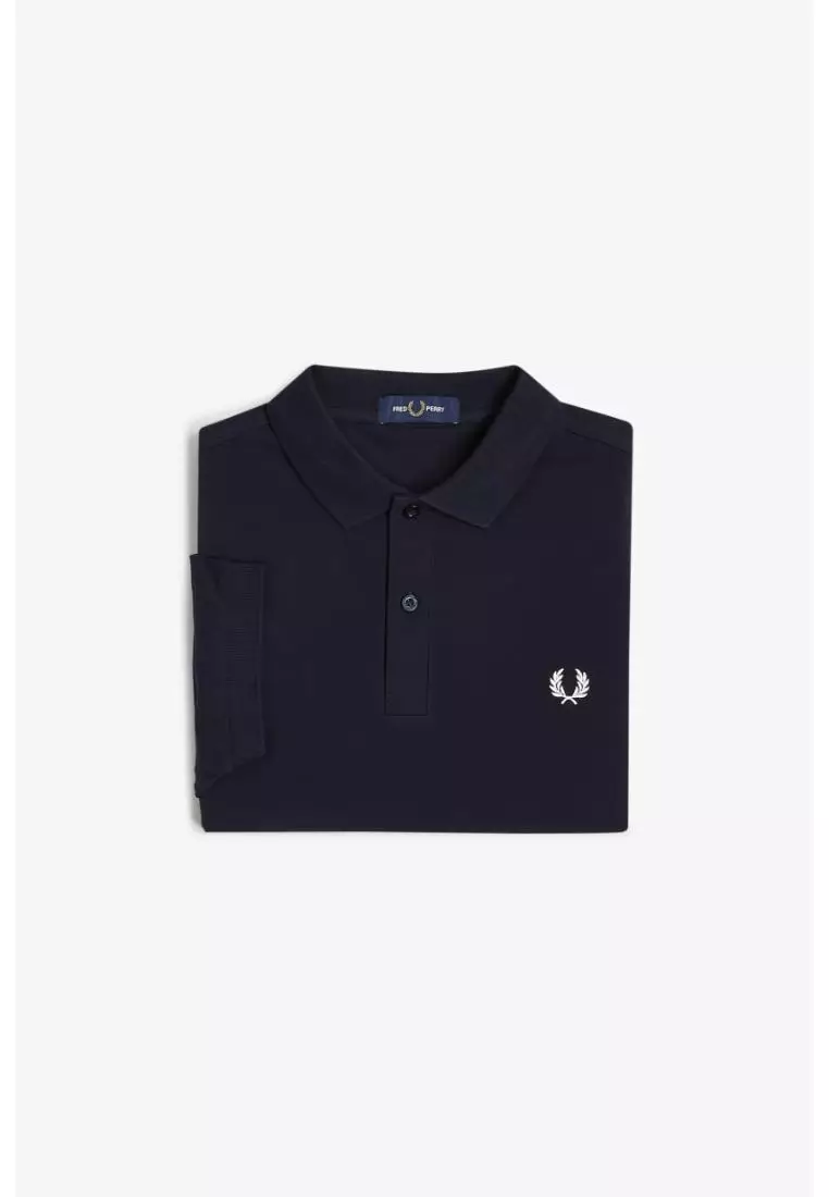 Fred Perry M6000 Plain Fred Perry Shirt (Navy)