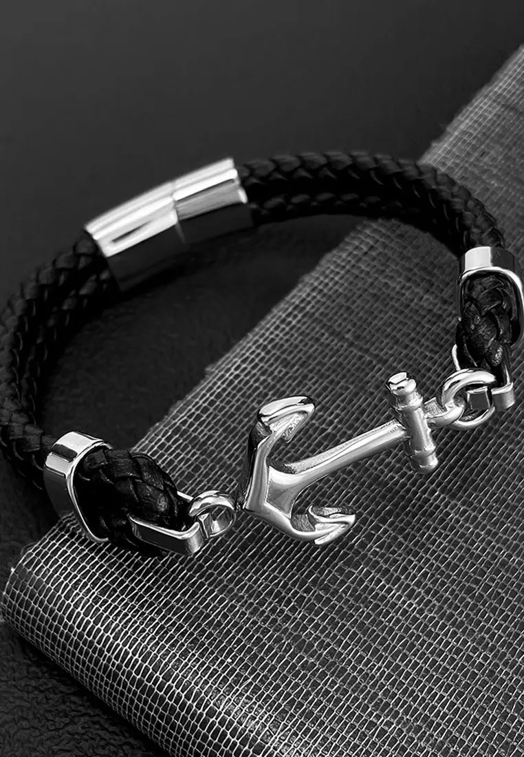 Men's Anchor Bracelet