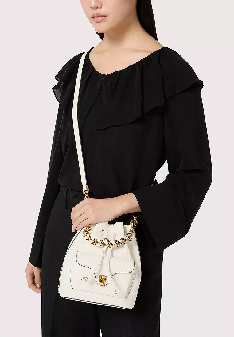 Beat Generation Drawstring Top-Handle Bag