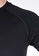 AMNIG black Amnig Men Training Raglan T-Shirt (Black) B404DAAF5274A7GS_8