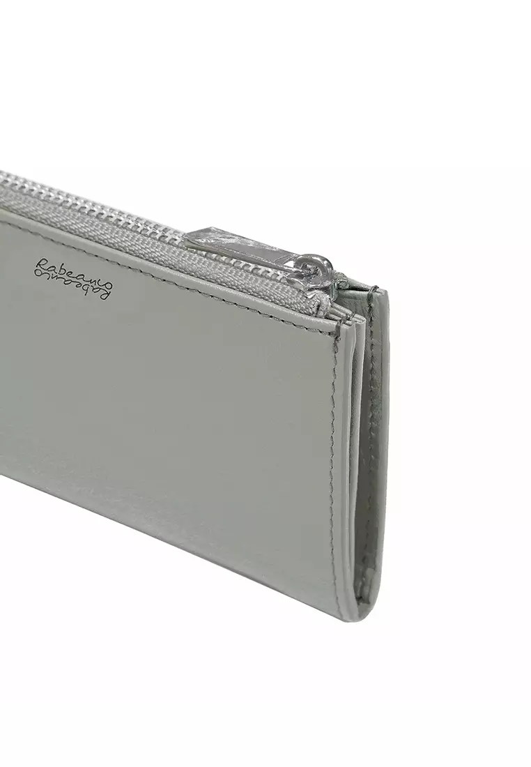 Zip Card Case - Grey