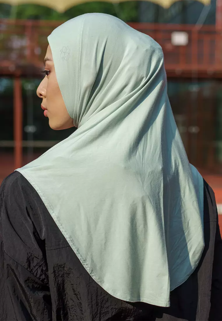 Jenna and Kaia - Leeza Sport Hijab Fresh Air - Kerudung Olahraga Instan