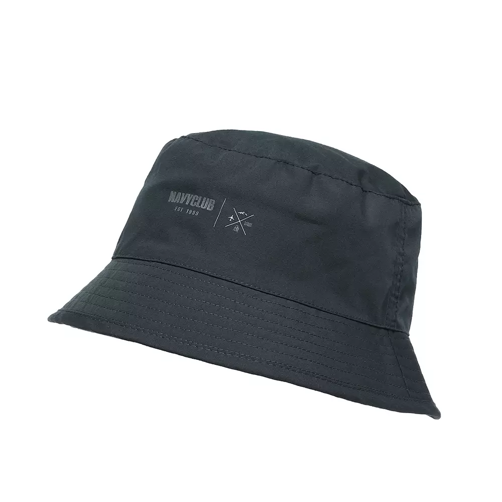 Navy Club Bella Topi Bucket Hat Two in One Casual Cap - Topi Pria Wanita Unisex