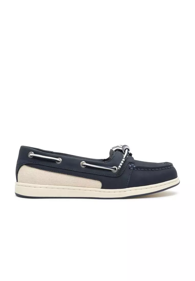 Sperry Women's Starfish 1 Eye Boat Shoe - Navy (26S00102)