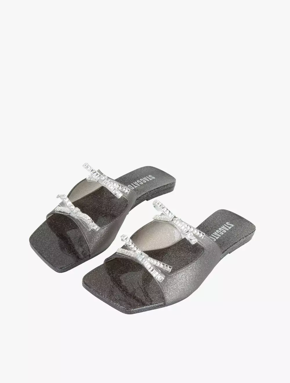 Staccato CT003-005 Women's Flat Sandals - Black