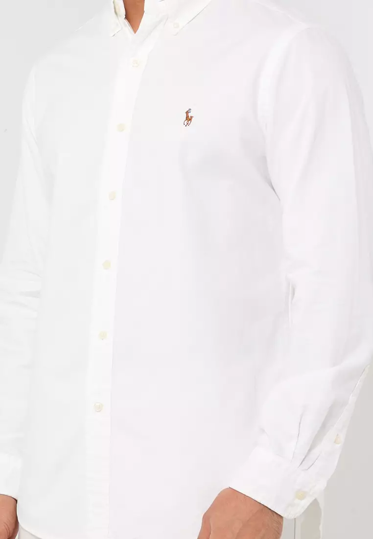 Polo Ralph Lauren Long Sleeve Poplin Button Down Collar Sport