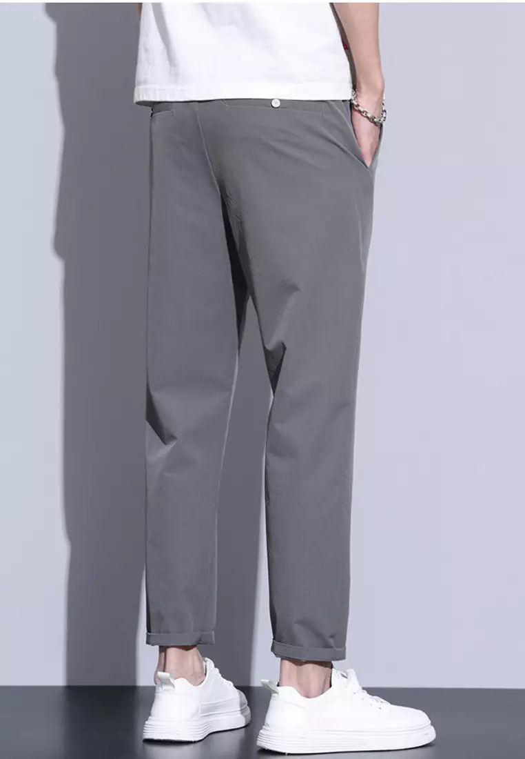 Elasticated Waist Ankle Pants