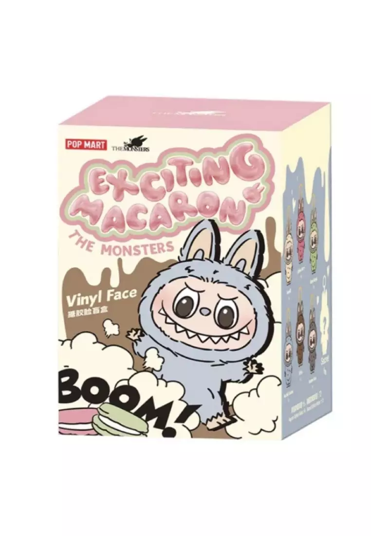 LABUBU The Monster Exciting Macaron Vinyl Face - Lychee Berry