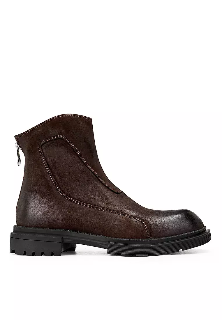 Discount on Twenty Eight Shoes  shoes - SKU: VANSA Trendy Style Leather Martin Boots  VSM-B20202