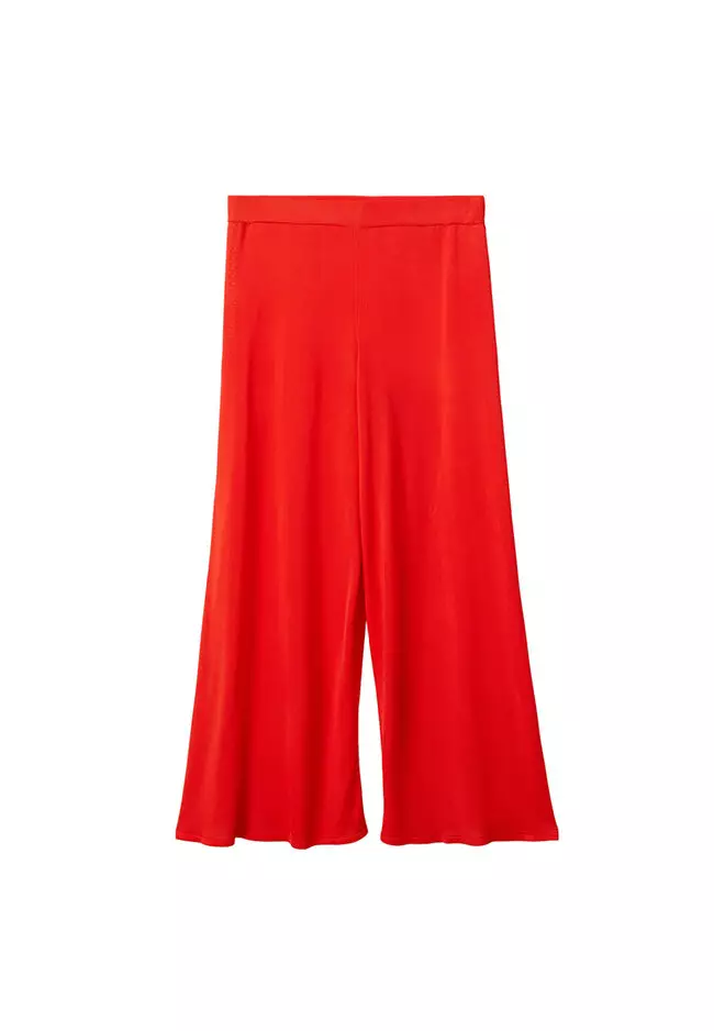 Knit Wideleg Trousers