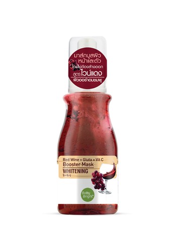 Jual Cathy Doll Baby Bright Booster Mask Red Wine Gluta Vit C 140 Ml Original Zalora Indonesia