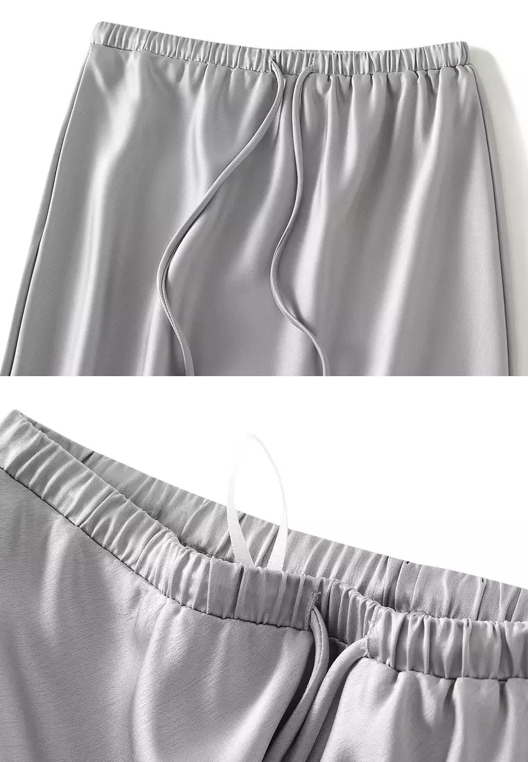 Elastic Drawstring Waist Fishtail Skirt‌ AF9819