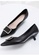 Halo black Simply Elegant Pointed Toe Heels 6EC95SH8705363GS_2