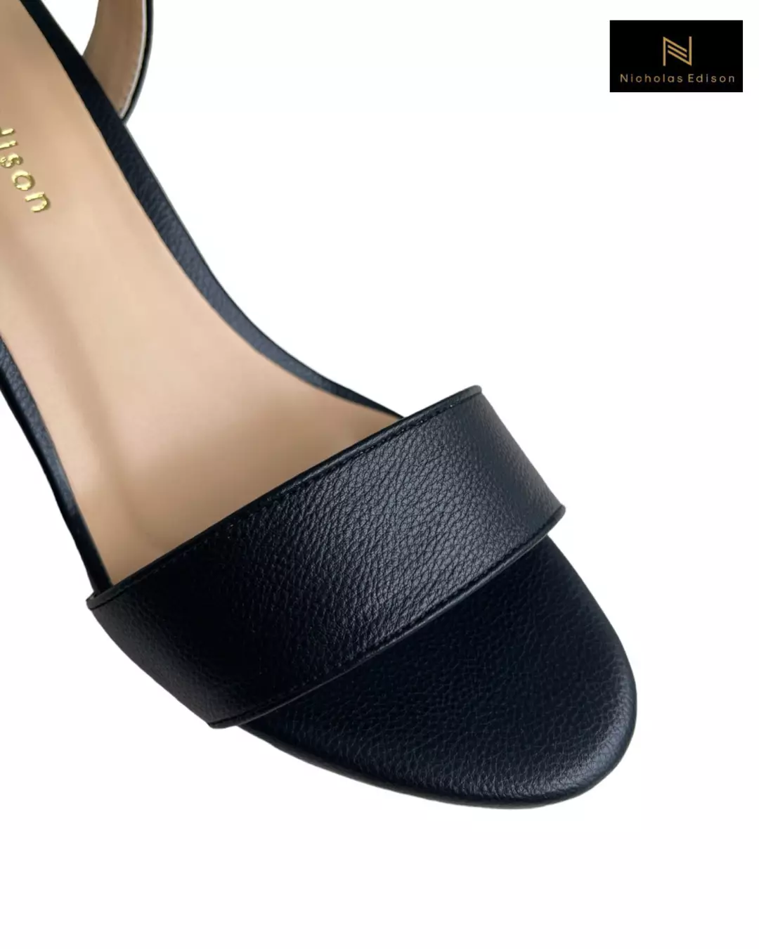 Nicholas Edison Heel Vara Black