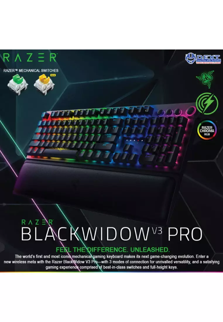 Razer Blackwidow V3 Green Switches Mechanical Gaming Keyboard | PC |  GameStop
