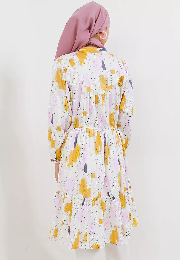 MFMW Dewita Tunik Multicolor Motif